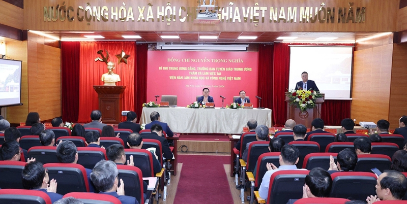 Tiếp tục đổi mới sáng tạo trong lĩnh vực khoa học và công nghệ