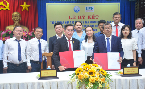Thoả thuận hợp tác giữa Tây Ninh - Đại học kinh tế TP. Hồ Chí Minh: Phát huy tối đa nguồn lực của hai bên