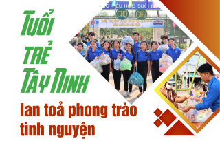 Tuổi trẻ Tây Ninh lan toả phong trào tình nguyện