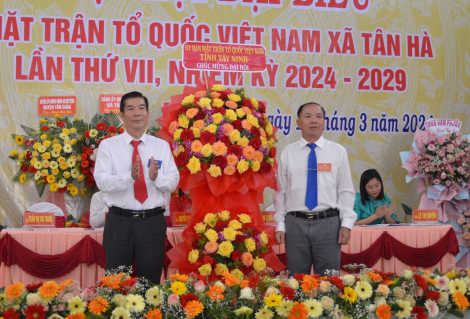 Đại hội điểm MTTQ Việt Nam xã Tân Hà, nhiệm kỳ 2024 – 2029