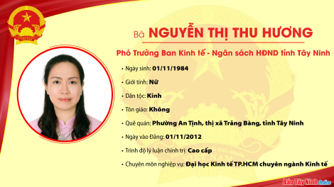 HĐND tỉnh bầu Phó trưởng Ban Kinh tế - Ngân sách HĐND tỉnh khoá X