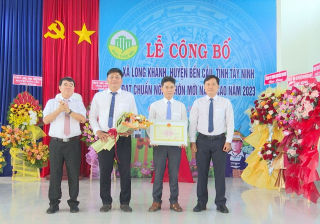 Xã Long Khánh đạt chuẩn nông thôn mới nâng cao