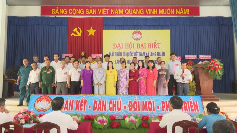 Đại hội điểm MTTQ Việt Nam xã Long Thuận, nhiệm kỳ 2024 – 2029