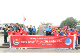 Thanh niên Tây Ninh - Lâm Đồng  hướng về biên giới