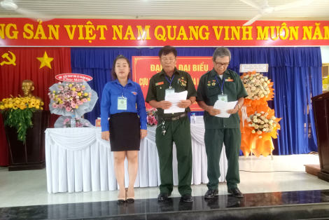 Hội Cựu thanh niên xung phong phường An Hoà, thị xã Trảng Bàng tổ chức đại hội điểm cấp cơ sở nhiệm kỳ 2024 – 2029