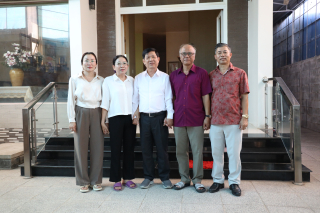Nguyên Thứ trưởng Bộ Công an thăm gia đình Thiếu tá Lê Huỳnh Nhật Minh