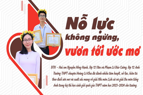 Nỗ lực không ngừng, vươn tới ước mơ