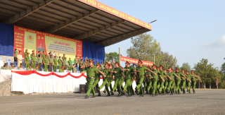 Công an Tây Ninh: Tổ chức hội thi điều lệnh, quân sự, võ thuật Công an Nhân dân năm 2024