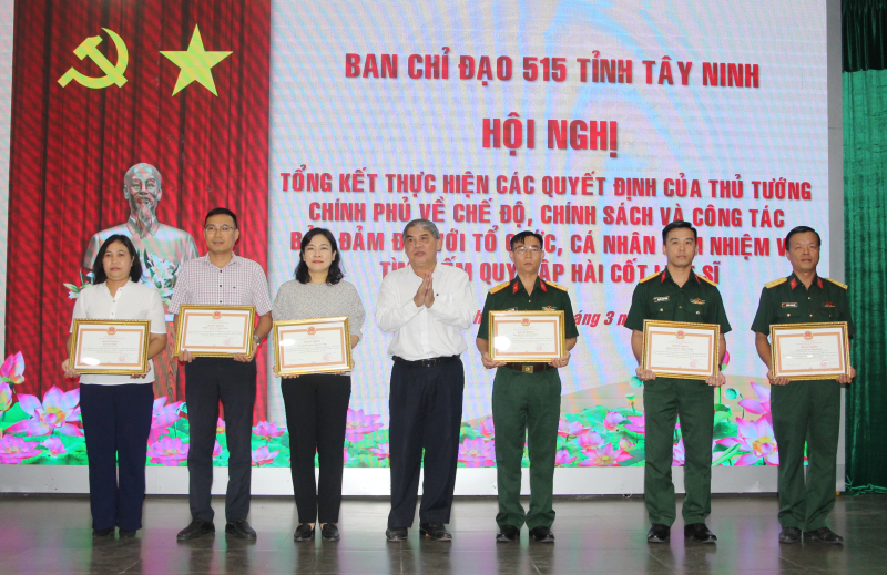 Tây Ninh: Quan tâm công tác tìm kiếm, quy tập hài cốt liệt sĩ