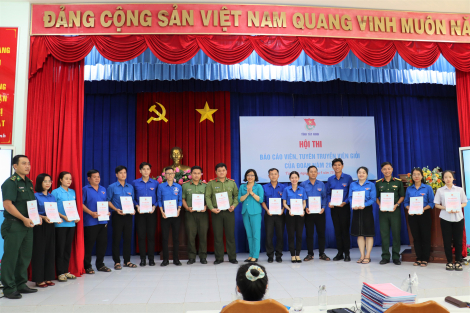 Hội thi báo cáo viên, tuyên truyền viên giỏi của Đoàn năm 2024