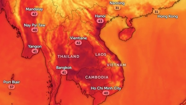 Thời điểm nóng nhất trong ngày ở nước ta là giờ nào, tại sao không phải giữa trưa?