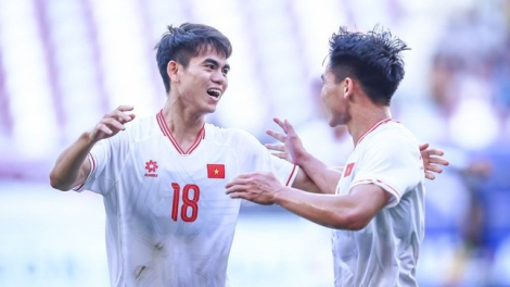 Khuất Văn Khang được vinh danh ở trận thắng U23 Malaysia