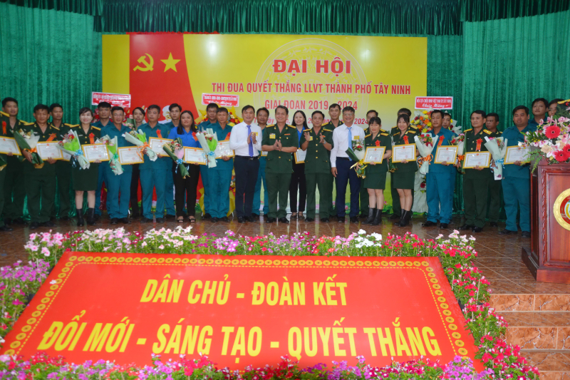 Ban CHQS Thành phố: Đại hội thi đua quyết thắng