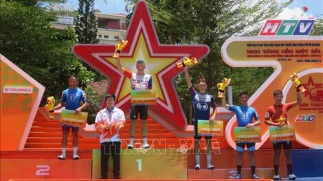 Giải đua xe đạp Cúp Truyền hình TP Hồ Chí Minh: 105 VĐV tham gia chặng 22