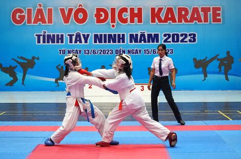 Karatedo và một số môn võ mới trên đất Tây Ninh
