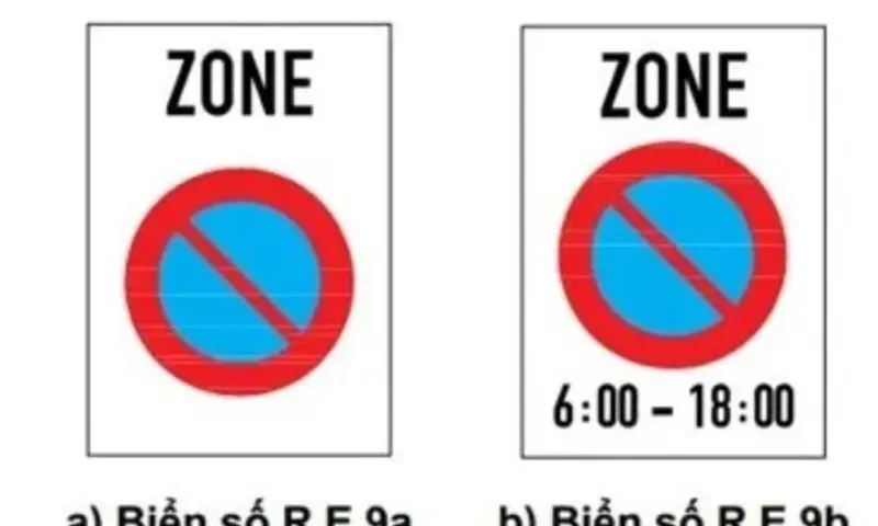 Biển báo chữ Zone có ý nghĩa gì?