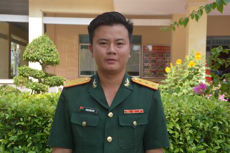 Phan Khắc Huy- Đại đội trưởng trách nhiệm, gương mẫu