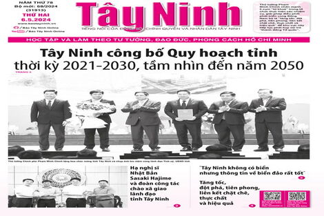 Điểm báo in Tây Ninh ngày 06.05.2024