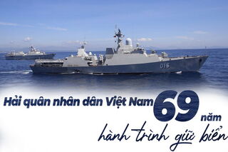 Hải quân nhân dân Việt Nam - 69 năm hành trình giữ biển