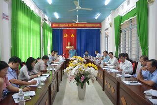 HĐND huyện Tân Châu: Khảo sát việc thực hiện thủ tục hành chính tại xã Tân Hà