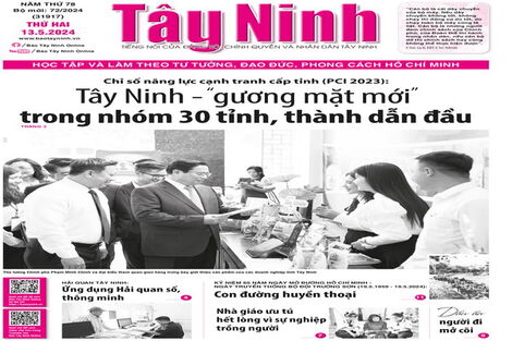 Điểm báo in Tây Ninh ngày 13.05.2024