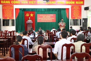 Thành phố Tây Ninh: Khai giảng lớp bồi dưỡng kiến thức quốc phòng và an ninh đối tượng 4