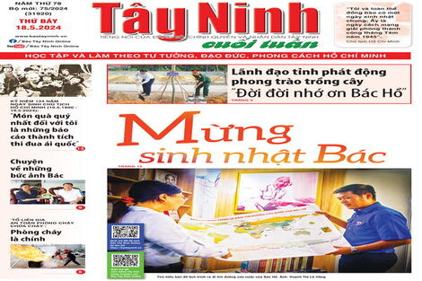 Điểm báo in Tây Ninh ngày 18.05.2024
