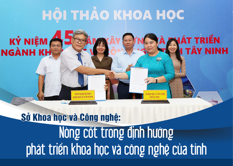 [Longform] Sở Khoa học và Công nghệ: Nòng cốt trong định hướng phát triển khoa học và công nghệ của tỉnh