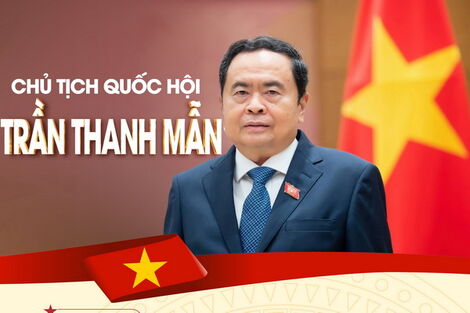 [Infographics] Tiểu sử Tân Chủ tịch Quốc hội Trần Thanh Mẫn