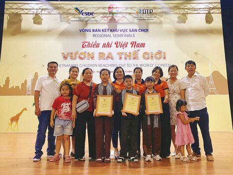 Tây Ninh đoạt giải Nhì khu vực Đông Nam Bộ chương trình “Thiếu nhi Việt Nam - Vươn ra thế giới”