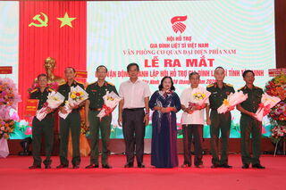 Ra mắt Ban vận động thành lập Hội Hỗ trợ gia đình liệt sĩ tỉnh Tây Ninh