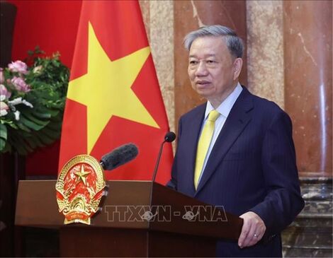 Điện, Thư chúc mừng Chủ tịch nước Tô Lâm và Chủ tịch Quốc hội Trần Thanh Mẫn