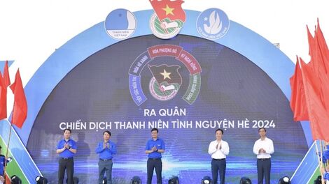 Ra quân Chiến dịch Thanh niên tình nguyện hè năm 2024