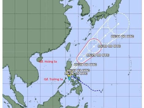 Thái Bình Dương xuất hiện cơn bão đầu tiên của năm 2024 mang tên Ewiniar