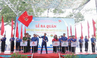 Tuổi trẻ Tây Ninh ra quân chiến dịch tình nguyện hè năm 2024