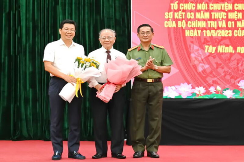 Công an Tây Ninh: Tổ chức Hội nghị trực tuyến nói chuyện chuyên đề tư tưởng Hồ Chí Minh