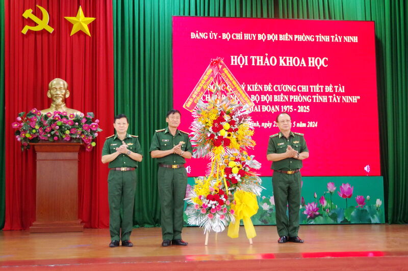 Hội thảo khoa học “Lịch sử Đảng bộ Bộ đội Biên phòng Tây Ninh” giai đoạn 1975 - 2025