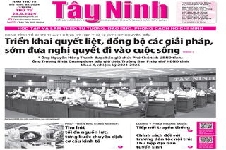Điểm báo in Tây Ninh ngày 29.05.2024