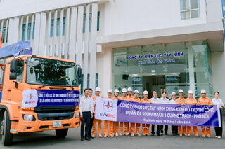 Công ty Điện lực Tây Ninh xung kích hỗ trợ thi công xây dựng dự án đường dây 500kV mạch 3 từ Quảng Trạch đến Phố Nối