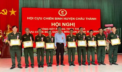 Tổng kết phong trào thi đua “Cựu chiến binh gương mẫu” giai đoạn 2019-2024