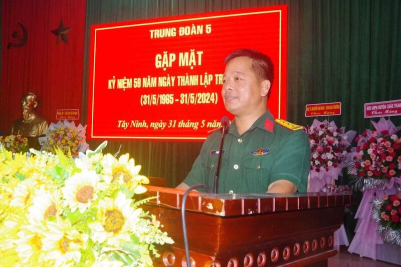 Trung đoàn 5: Gặp mặt kỷ niệm 59 năm ngày truyền thống