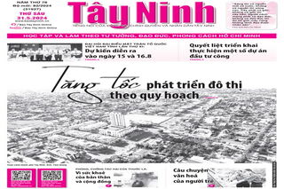 Điểm báo in Tây Ninh ngày 31.05.2024