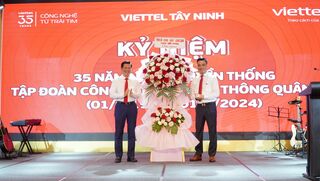 Viettel Tây Ninh kỷ niệm 35 năm ngày truyền thống Tập đoàn Công nghiệp - Viễn thông Quân đội (1.6.1989-1.6.2024)
