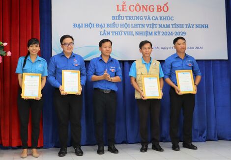 Công bố ca khúc, biểu trưng chào mừng Đại hội Hội LHTN Việt Nam tỉnh Tây Ninh