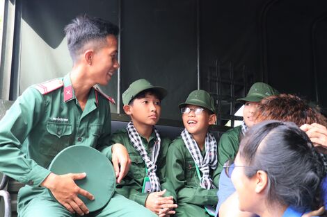 Trung tâm Học tập sinh hoạt thanh thiếu nhi Tây Ninh khởi động Học kỳ trong quân đội năm 2024