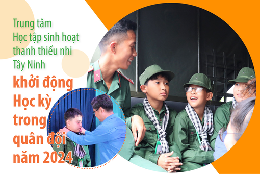 [Longform] Trung tâm Học tập sinh hoạt thanh thiếu nhi Tây Ninh khởi động Học kỳ trong quân đội năm 2024