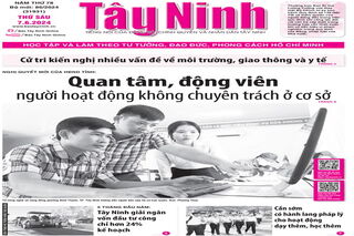 Điểm báo in Tây Ninh ngày 07.06.2024