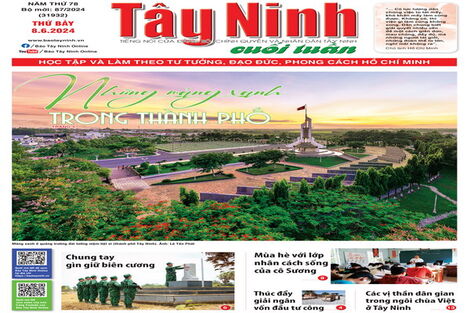 Điểm báo in Tây Ninh ngày 08.06.2024