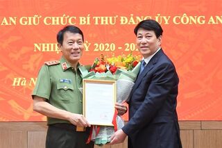 Bộ Chính trị chỉ định Bí thư Đảng ủy Công an Trung ương
