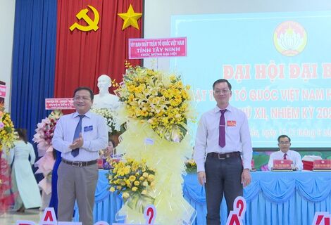 Đại hội đại biểu Mặt trận Tổ quốc Việt Nam huyện Bến Cầu lần thứ XII, nhiệm kỳ 2024 - 2029